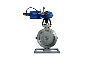 High frequency zero leakage pheumatic Butterfly Valve